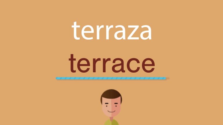 Cómo se dice terraza en inglés: Guía rápida
