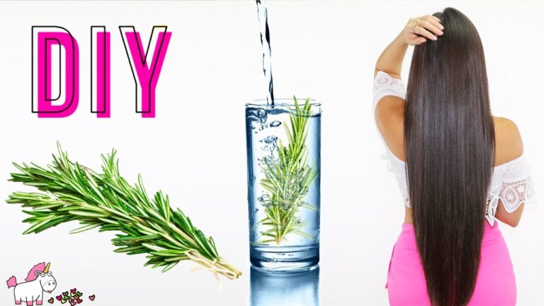 Transformación del Cabello con Agua de Romero: Resultados Antes y Después