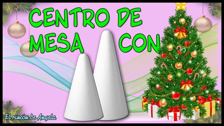 Árboles de Navidad pequeños para decorar la mesa