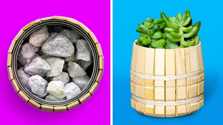 Maceteros caseros para plantas: ideas creativas y económicas