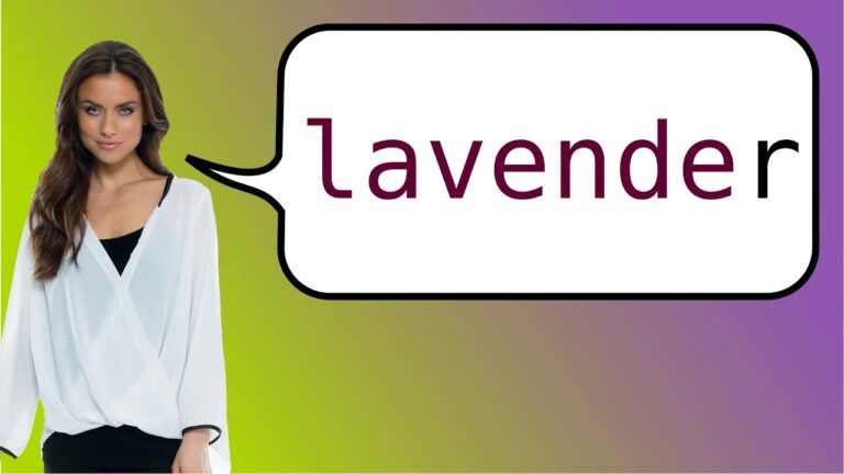 Todo sobre la lavanda en ingl&eacute;s: significado y usos