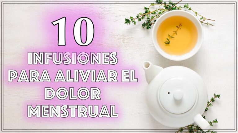 Infusiones para aliviar el dolor menstrual
