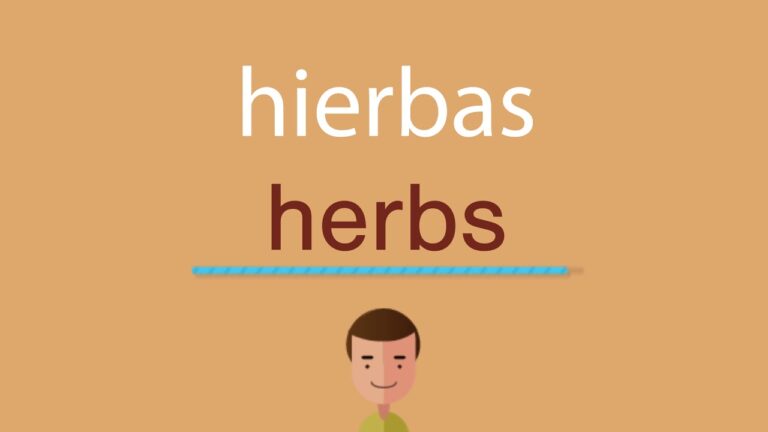 Cómo se dice hierbas en inglés: Guía práctica