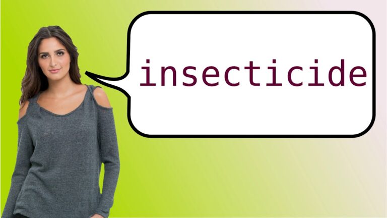Gu&iacute;a Completa sobre Insecticidas en Ingl&eacute;s